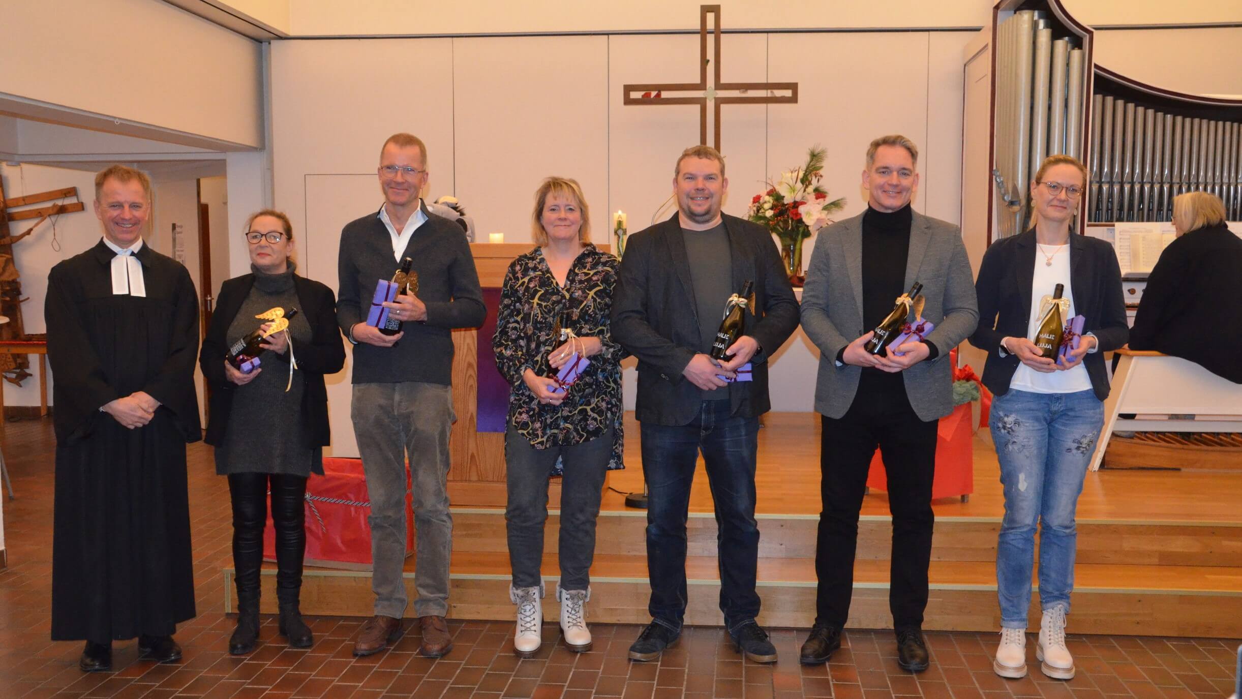 Ev. Kirchengemeinde Lüdinghausen verabschiedete den Bevollmächtigungsausschuss und begrüßte das neue Presbyterium